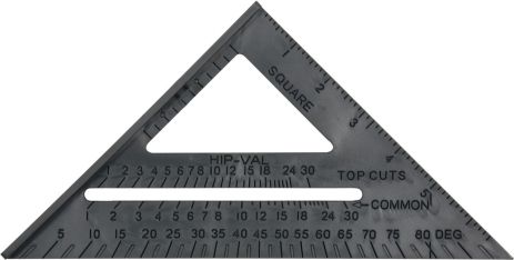 Кутник теслярський 180 мм 90° х 45° х 45° Vorel 18530