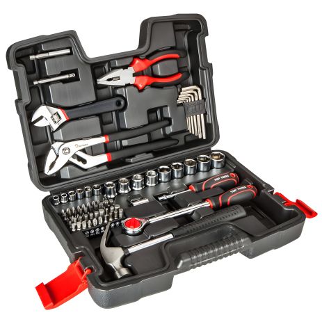 Инструментальный набор 1/4", 1/2", 81 шт. от Top Tools 38D510