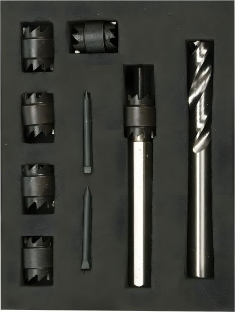 Набір для висвердлювання точкового зварювання, 9 шт., Yato YT-28920