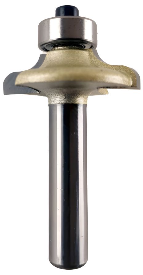 Кромкова фреза калювальна D-29.7 мм, R-4 мм, d-8 мм Pobedit P-2105-0408