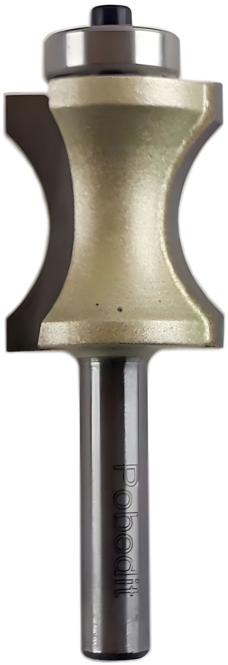 Кромкова фреза фігурна, D-26 мм, R-14.6 мм, d-8 мм Pobedit P-1013-08-30