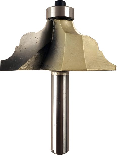 Кромкова фреза калювальна D-51.7 мм, R-6 мм, d-8 мм Pobedit P-2011-08-06