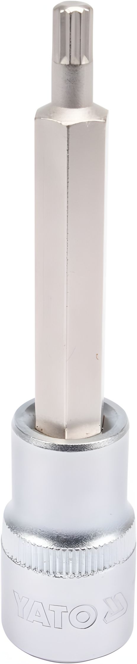 Головка торцева з викрутковою насадкою Spline 1/2" M6 100 мм Yato YT-04351