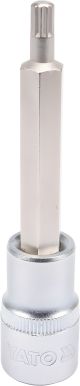 Торцевая головка с отверточной насадкой Spline 1/2" M6 (Yato YT-04351) Торцевая головка с отверточной насадкой Spline 1/2" M6 (Yato YT-04351)
