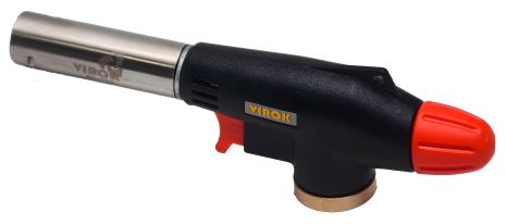 Газовая горелка с цанговым (быстрым) соединением Piezo VIROK 44V194 Газовая горелка с цанговым (быстрым) соединением Piezo VIROK 44V194