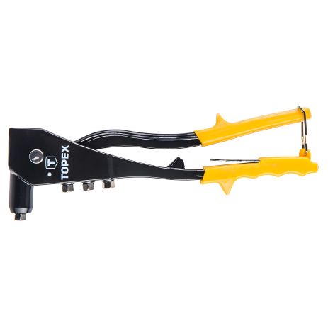 Алюмінієвий заклепочник Topex 43E701, 4 наконечники, довжина 260 мм