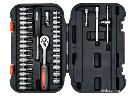 Tорцевые головки STHOR 1/4" М3.5-14 мм 38 предметов Vorel 58640 Tорцевые головки STHOR 1/4" М3.5-14 мм 38 предметов Vorel 58640