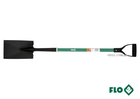Штыковая прямая лопата FLO 17.5 x 27 x 120 см стальная основа стекловолоконная ручка Vorel 35836 Штыковая прямая лопата FLO 17.5 x 27 x 120 см стальная основа стекловолоконная ручка Vorel 35836