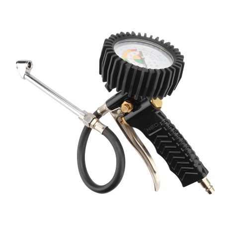 Пістолет для підкачування шин з манометром O 63 мм, NEO 14-716