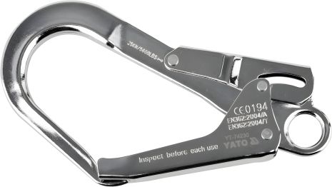 Сталевий карабін з розлученням 220 мм -54 мм Yato YT-74230 Сталевий карабін з розлученням 220 мм -54 мм Yato YT-74230