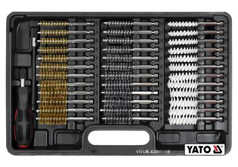Набор щеток для свечных гнезд 38 шт., Yato YT-08196