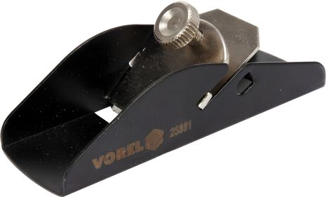 Мини модельный рубанок, металлический корпус Vorel 25881