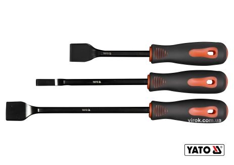 Скребків сталевих набір 25 x 220 мм 10 x 270 мм 25 x 310 мм 3 шт Yato YT-08474 Скребків сталевих набір 25 x 220 мм 10 x 270 мм 25 x 310 мм 3 шт Yato YT-08474