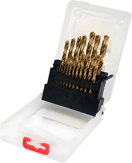 Набір свердл по металу 19 шт., Yato YT-44675 Набір свердл по металу 19 шт., Yato YT-44675