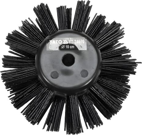 Канализационная щетка Ø= 10 см, нейлон и полипропилен, Yato YT-24970