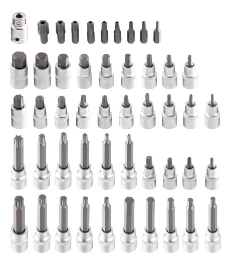 Комплект сменных насадок Torx 49 шт. NEO 08-713