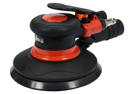 Пневматическая шлифмашина, эксцентриковая , с диском Ø=150 мм, 0.63 MPa, расход воздуха - 84 л/мин YaTo YT-09739