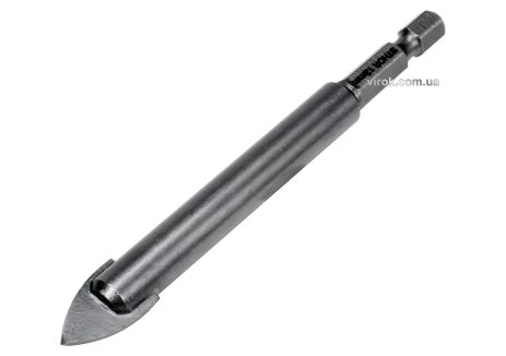 Бур для скла та кераміки STHOR 12 x 100 мм HEX-1/4" YG6X Vorel 21706