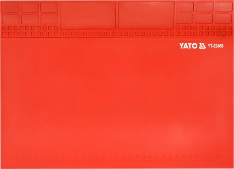 Подстилка для пайки из жаростойкого силикона до 500°С Yato YT-82468 Подстилка для пайки из жаростойкого силикона до 500°С Yato YT-82468