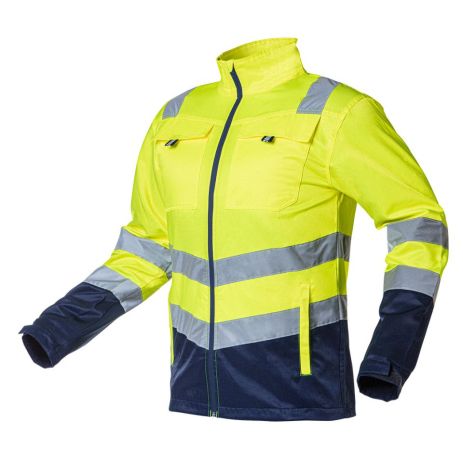 Куртка Hi Visibility 40% поліестер, 60% бавовна, 260 г/м2, розмір XXXL NEO 81-742-XXXL