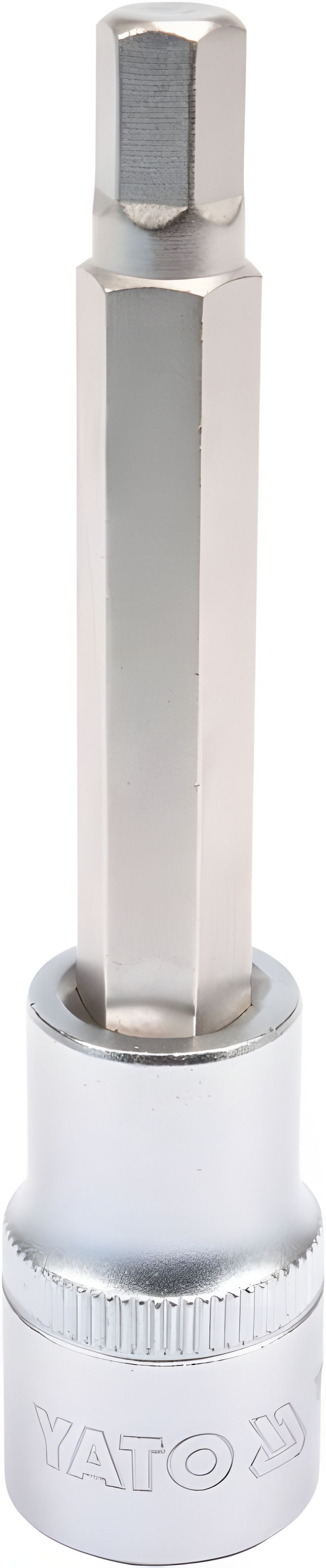 Головка с HEX вставкой 1/2" 8 мм 100 мм Yato YT-04394 Головка с HEX вставкой 1/2" 8 мм 100 мм Yato YT-04394