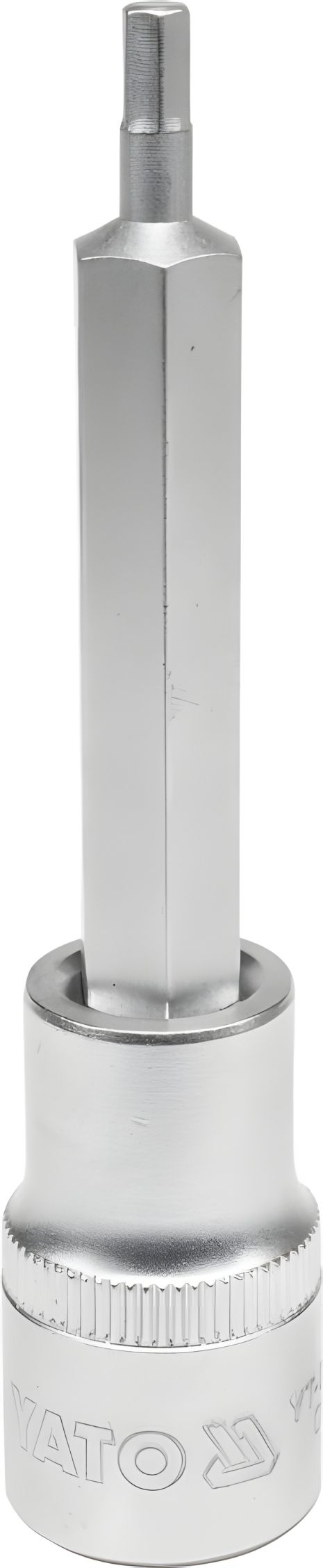 Yato YT-04390, головка з вставкою HEX, 1/2", 4 мм, 100 мм