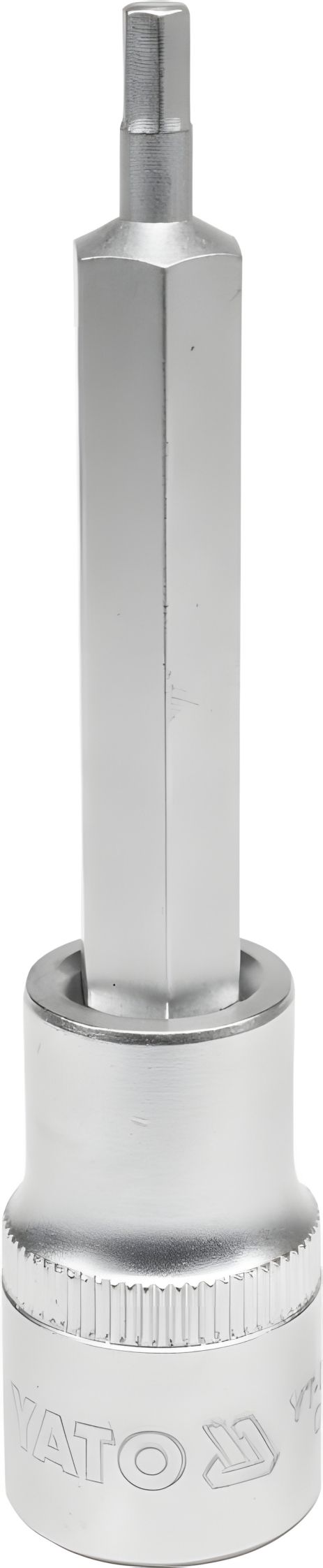 Yato YT-04390, головка з вставкою HEX, 1/2", 4 мм, 100 мм