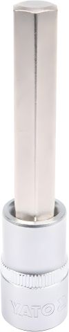 Головка с вставкой HEX 1/2" 12 мм 100 мм Yato YT-04396