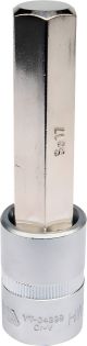 Головка із вставкою HEX 1/2" 17 мм 100 мм Yato YT-04398