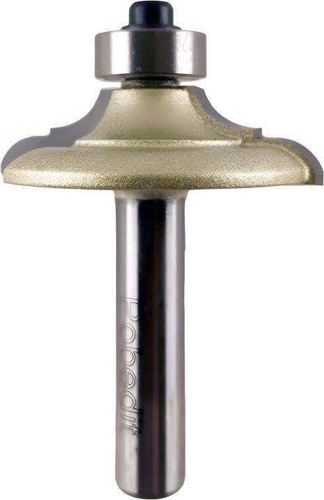 Калювальна кромкова фреза D-37.7 мм, R-6 мм, d-8 мм Pobedit P-2102-0608 Калювальна кромкова фреза D-37.7 мм, R-6 мм, d-8 мм Pobedit P-2102-0608