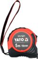 Рулетка 5 м x 19 мм с нейлоновым покрытием Yato YT-71071