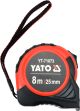 Yato YT-71073 рулетка 8 м x 25 мм зі сталевою стрічкою та нейлоновим покриттям Yato YT-71073 рулетка 8 м x 25 мм зі сталевою стрічкою та нейлоновим покриттям