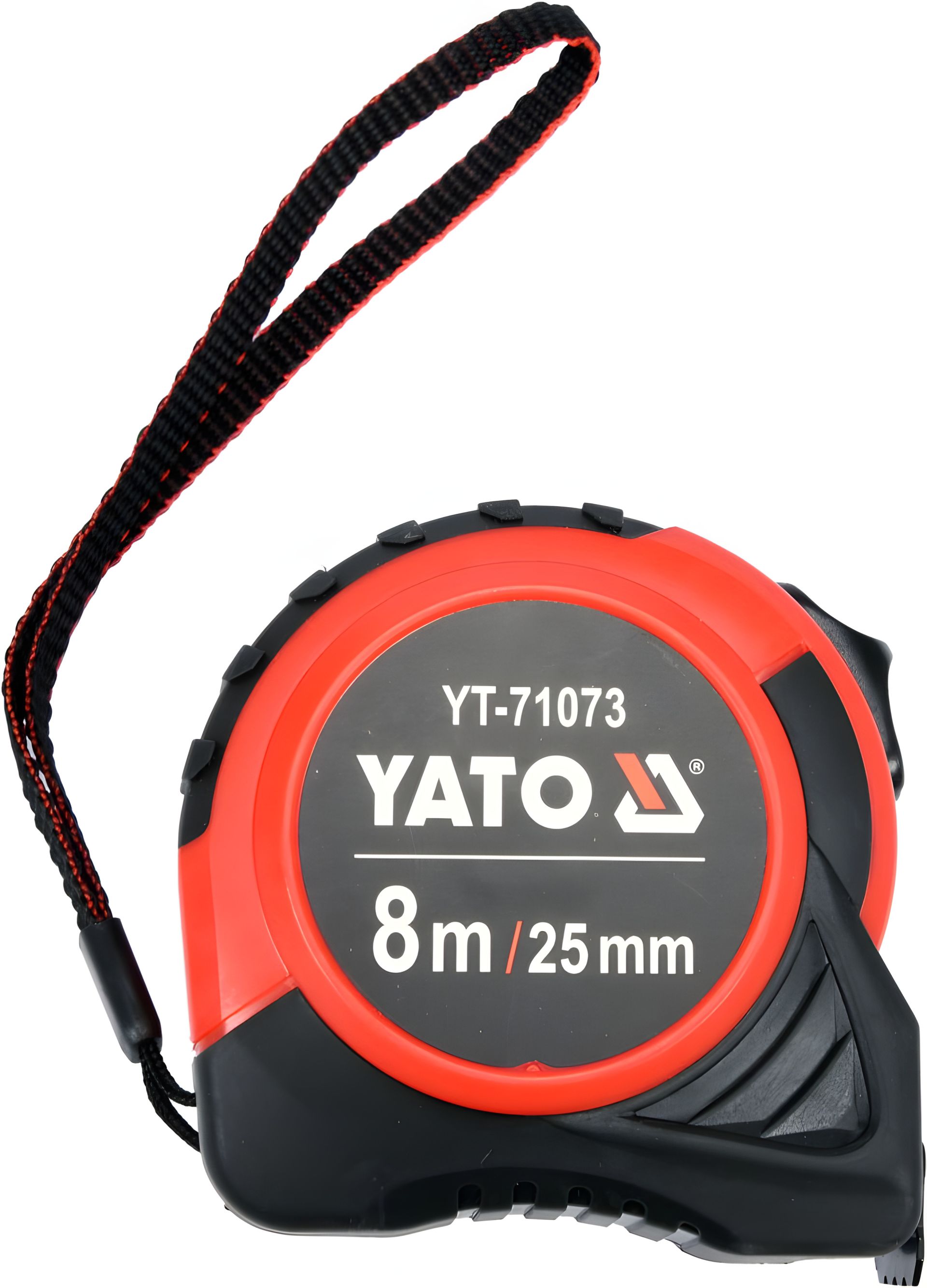 Yato YT-71073 рулетка 8 м x 25 мм зі сталевою стрічкою та нейлоновим покриттям Yato YT-71073 рулетка 8 м x 25 мм зі сталевою стрічкою та нейлоновим покриттям