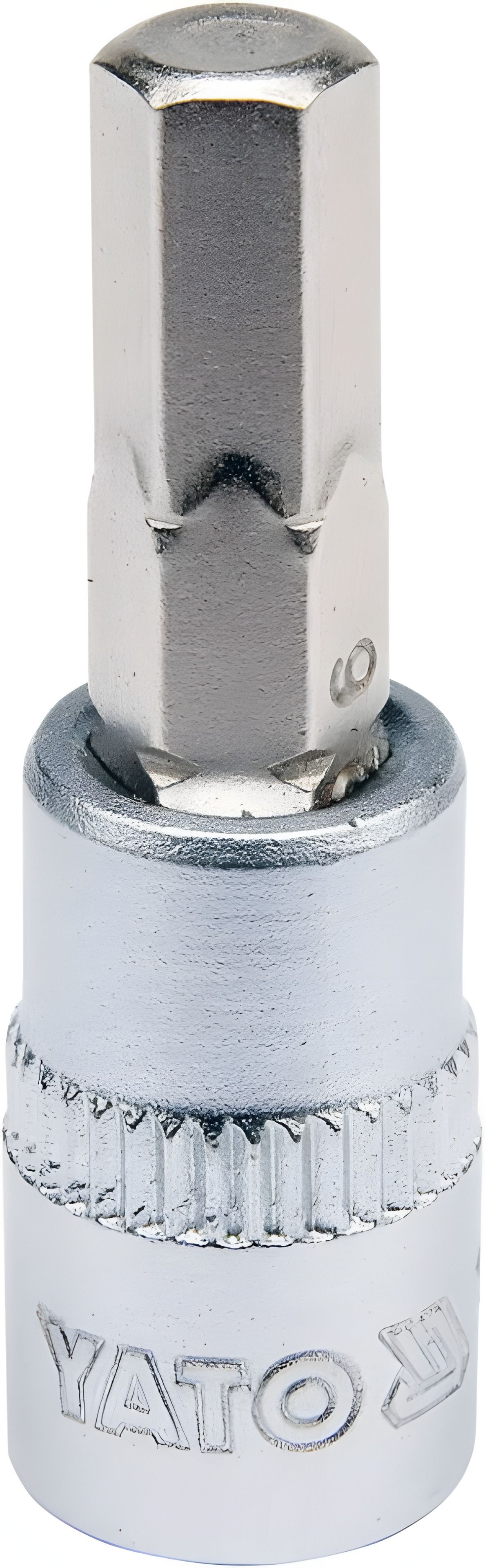 Головка торцевая с отверточной насадкой HEX 1/4" H6 x 37 мм Yato YT-04373 Головка торцевая с отверточной насадкой HEX 1/4" H6 x 37 мм Yato YT-04373