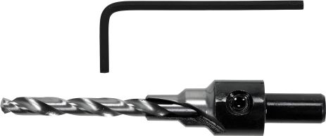 Дерев'яне свердло для конфірматів Ø= 5/7 мм, хвостовик Ø= 8 мм, з 6-гран. ключем Yato YT-33022 Дерев'яне свердло для конфірматів Ø= 5/7 мм, хвостовик Ø= 8 мм, з 6-гран. ключем Yato YT-33022