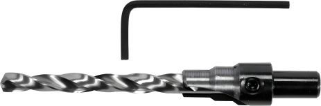 Конфірматне свердло по дереву Ø= 7/10 мм, хвостовик Ø= 8 мм, з 6-гран. ключем Yato YT-33023