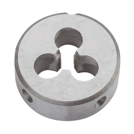 Плашка М5, 25 x 9 мм, вольфрамовая сталь, пластмассовая коробка, DIN233 Topex 14A305