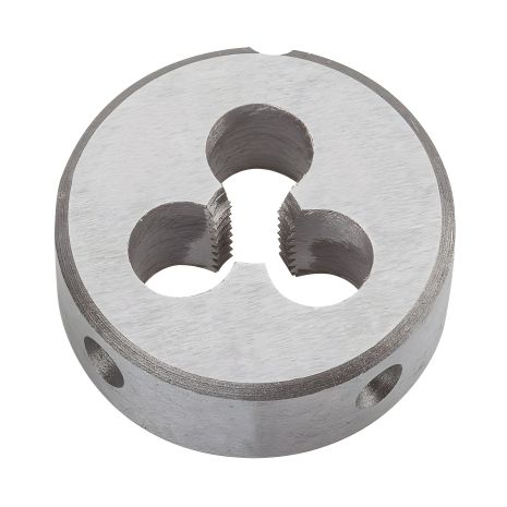 Плашка М5, 25 x 9 мм, вольфрамовая сталь, пластмассовая коробка, DIN233 Topex 14A305 Плашка М5, 25 x 9 мм, вольфрамовая сталь, пластмассовая коробка, DIN233 Topex 14A305