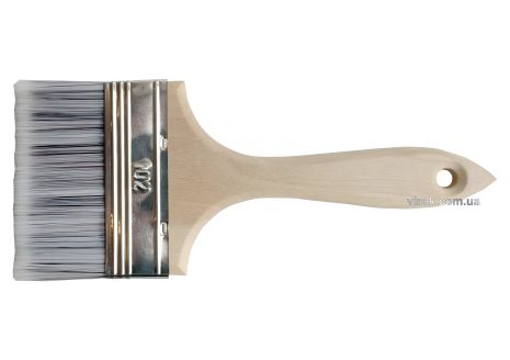 Малярна воскувань плоска кисть SUPER PROFI TM 102 мм, Virok три види щетини 19V602