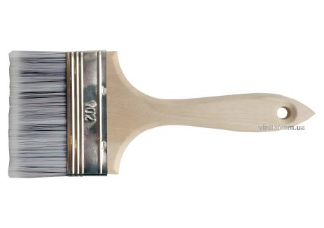 Малярна воскувань плоска кисть SUPER PROFI TM 102 мм, Virok три види щетини 19V602