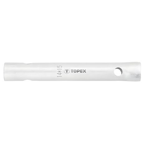Двусторонний ключ торцевой 14 x 15 мм, Topex 35D934 Двусторонний ключ торцевой 14 x 15 мм, Topex 35D934
