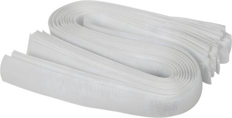 Хомут-липучка для кабелю 25 x 450 мм нейлон+поліестер+поліуретан 10 шт Vorel 73845 для організації кабелю