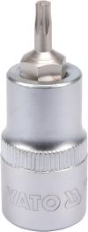Торцевая головка с отверточной насадкой TORX 1/2" T20 55 мм Yato YT-04310