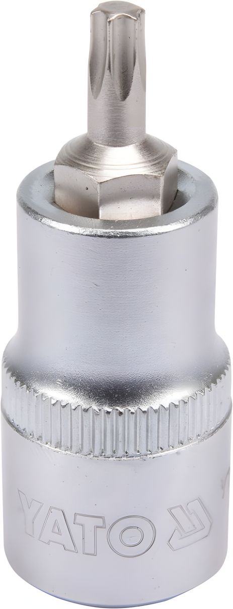 Головка торцева з викрутковою насадкою TORX 1/2" Т27 55 мм Yato YT-04312