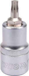 Головка торцева з викрутковою насадкою TORX 1/2" Т30 55 мм Yato YT-04313