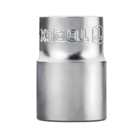 Сменная головка шестигранная 1/2, сталь CrV Topex 38D718