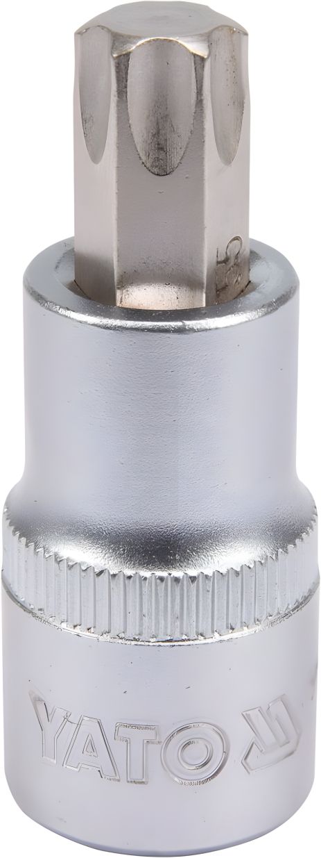 Торцевая головка с отверточной насадкой TORX 1/2" Т55 55 мм Yato YT-04317