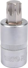 Головка торцевая с отверточной насадкой TORX 1/2" Т60 55 мм Yato YT-04318