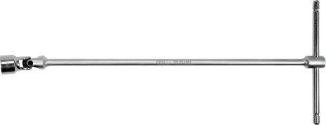 Т-подібний ключ з М18 мм торцевою головкою та карданом, 180 х 450 мм, Yato YT-15283