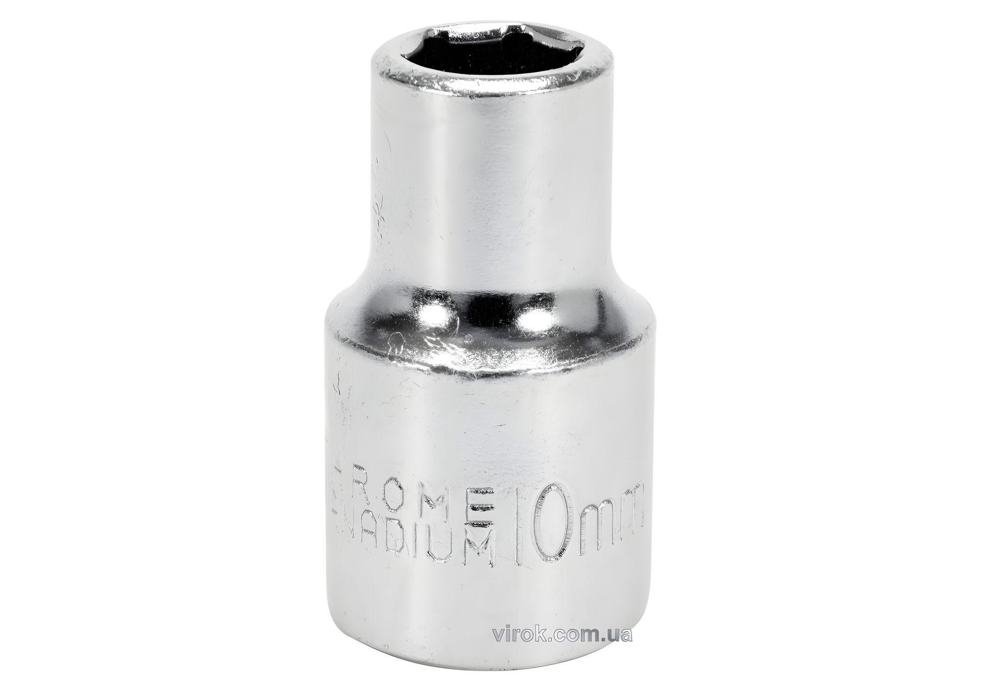 Шестигранная торцевая головка STHOR : квадрат - 1/2", М10, из углеродистой стали Vorel 53332